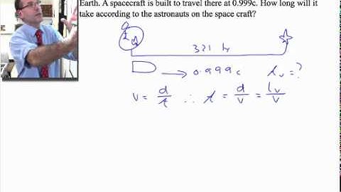 4.2.5 length contraction example travel time.mov