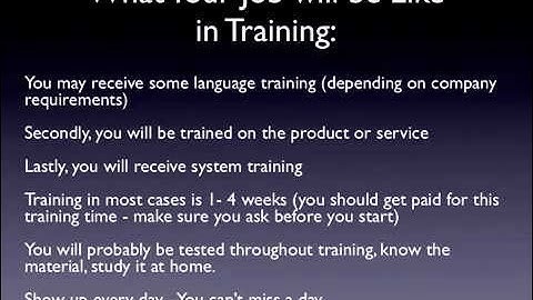 Wanna be a Call Center Agent Part 2