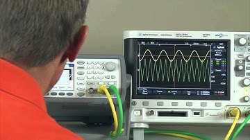 33500B Waveform Generator Synchronize the Outputs of a Two Channel Waveform Generator