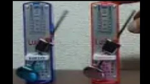 synchronization of two different metronomes