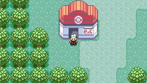 Pokemon Emerald (GBA / Game Boy Advance) - Vizzed.com GamePlay Part 1