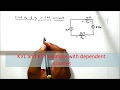 KVL and KCL for circuit with dependent and independent sources by Dr. Niraj Kumar VIT Chennai