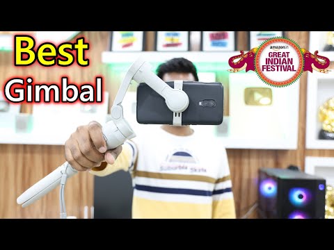 Best Smartphone Gimbal DJI OM 4 SE - Mobile Gimbal Stabilizer with Grip Tripod Vlog YouTube Video