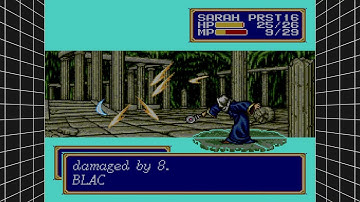Sega Genesis Classics - Shining Force 2 normal playthrough, part 5 - battles 15 and 16 (Kraken)