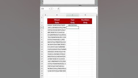 Excel Pro Trick: Extract Text and Numbers from String in Excel with LET SEQUENCE MID Excel Functions