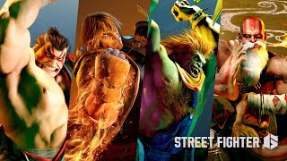Street Fighter 6 - All Masters React to Their Special Gifts