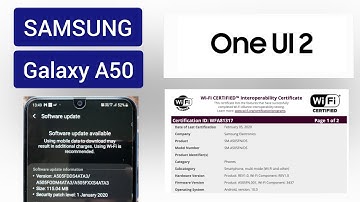 Samsung Galaxy A50 news for android 10 update with One Ui 2.0.