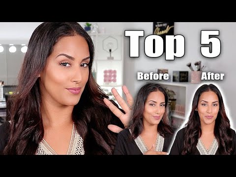 Top 5 beauty favorites of the year & Best remy hair extensions brand I've tried | ft MHOT