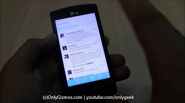 Twitter Integration for Windows Phone 7.5 Mango