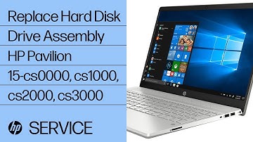 Replace the Hard Disk Drive Assembly | HP Pavilion 15-cs0000, cs1000, cs2000, cs3000 Laptop PC | HP
