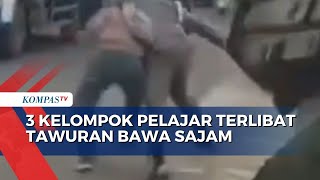 Tawuran Antar 3 Kelompok Pelajar di Karawang, 2 Orang Berhasil Diamankan