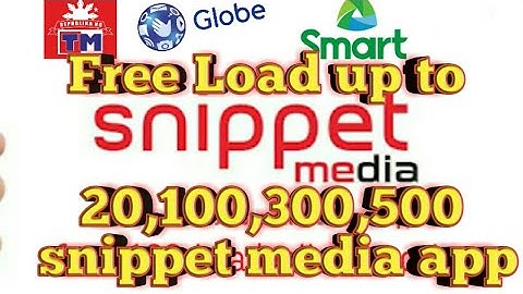 SNIPPET MEDIA|NEW free load na nman