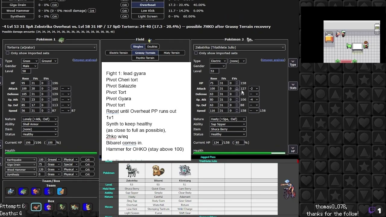 RnB Attempt 6 VOD 17: Jagged Pass - Lavaridge Gym