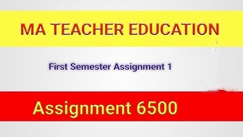 Aiou solved assignment 1  code 6500 | foundation of Education