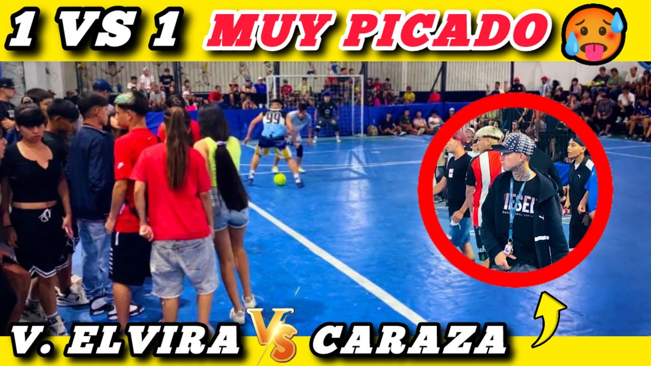 1 VS 1 MUY PICADO 🥵 Villa Elvira VS CARAZA | Bondi entre hinchas 💥