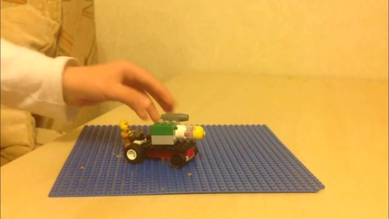 Как сделать самодельное лего Как сделать Lego-ракетницу - YouTube
