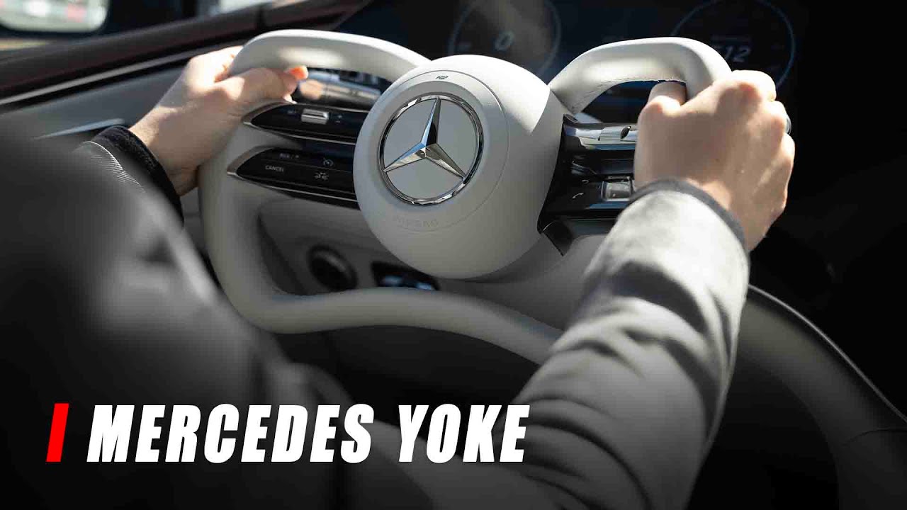 Mercedes Benz Steer-By-Wire System And Yoke - YouTube