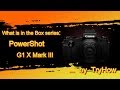 Canon PowerShot G1 X Mark III - What is in the box?