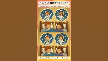 Find 3 Difference #findthedifference #puzzle #brainteaser #games #riddle #ytshorts #shorts #quiz