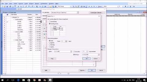 เขียนแผนงานเบื้องต้นด้วย Ms.Project