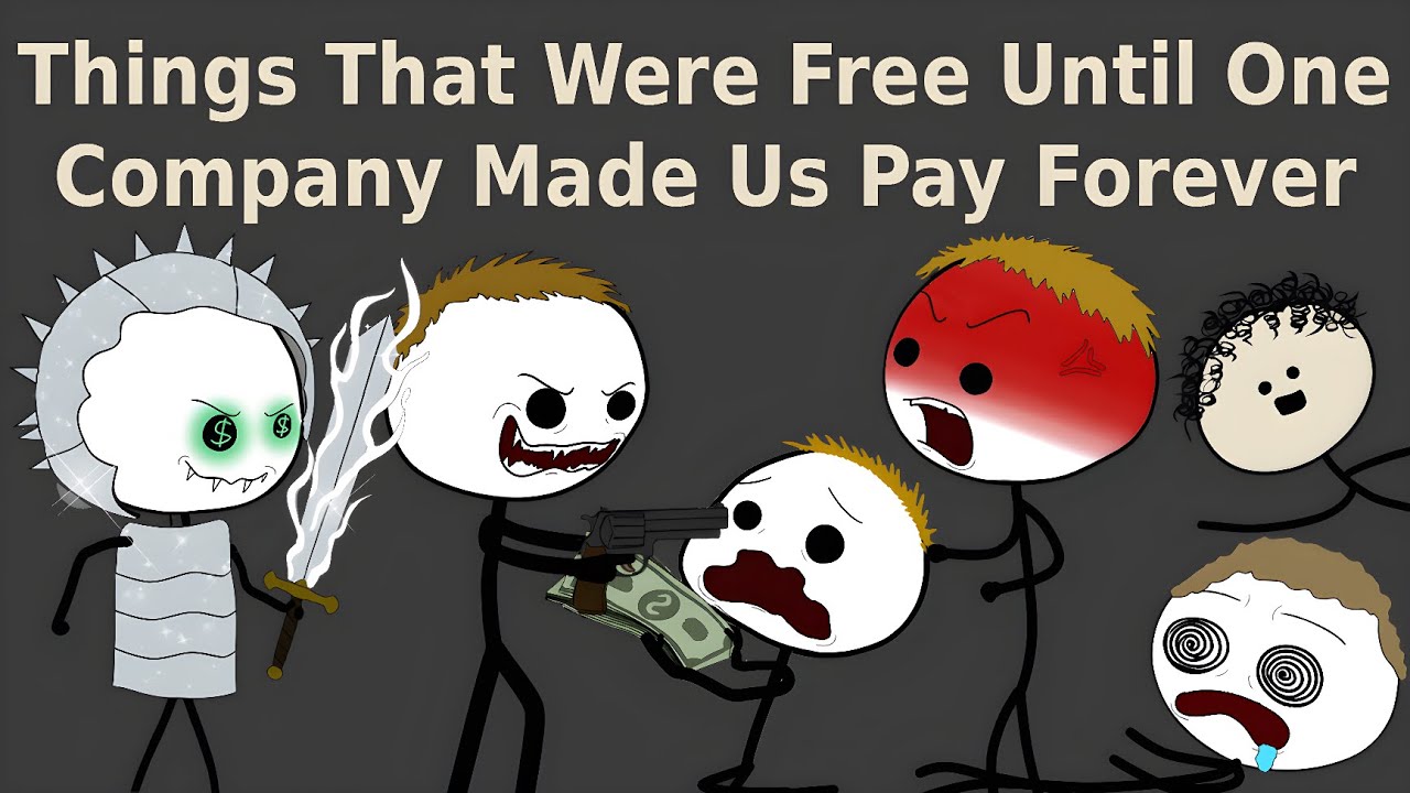 Things That Were Free Until One Company Made Us Pay Forever