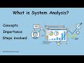 System Analysis Quiz