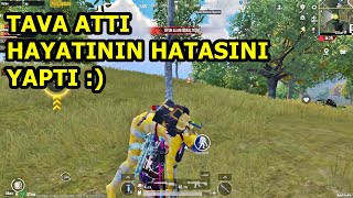 TAVA ATTI HAYATININ HATASINI YAPTI :) PUBG MOBİLE