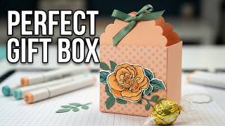 DIY Scalloped Blossom Gift Box: A Perfect Handmade Treat Box