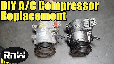 How to Remove and Replace an AC Compressor - High Detail