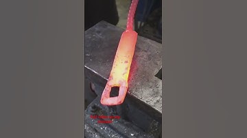forging a hidden dagger #knifemaking #dagger #forging #blacksmith #sword #csgoknifes #leathercraft