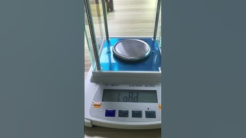 The brief calibration introduction of 1mg PN electronic balance #electronicbalance #precisionbalance