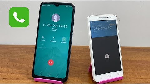 Incoming Outgoing Call Alcatel One Touch vs TECNO SPARK