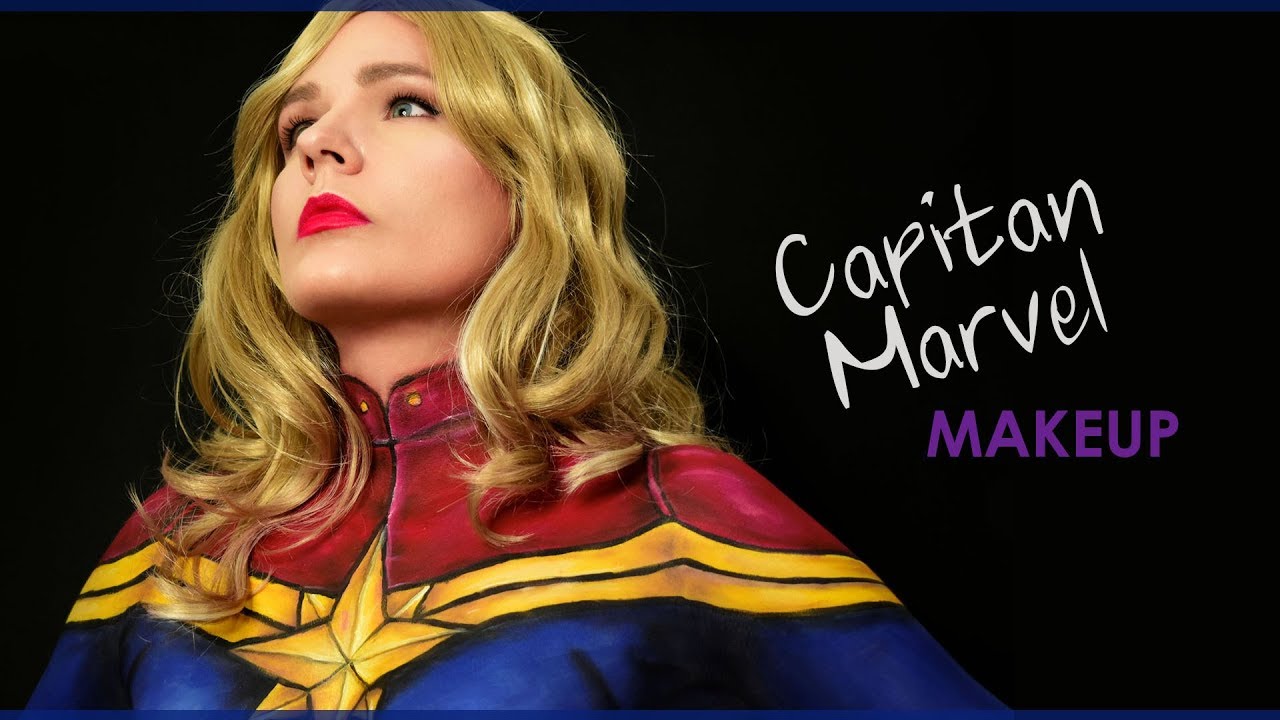 Tutorial Capitana Marvel Makeup - YouTube | Matte lips, Makeup, Marvel