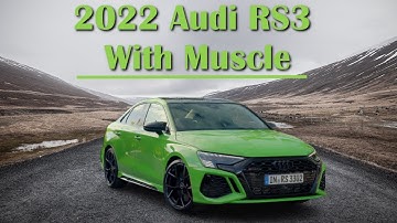 Performance-Focused 2022 AUDI RS3 with Drift Mode