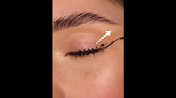 طريقة رسم ايلاينر القطه بالخطوات 
