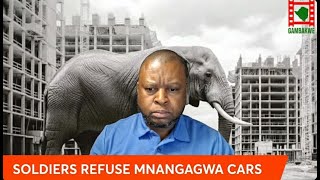 WATCH LIVE: Zimbabwe Soldiers Refuse To Use Cars Donated By Mnangagwa