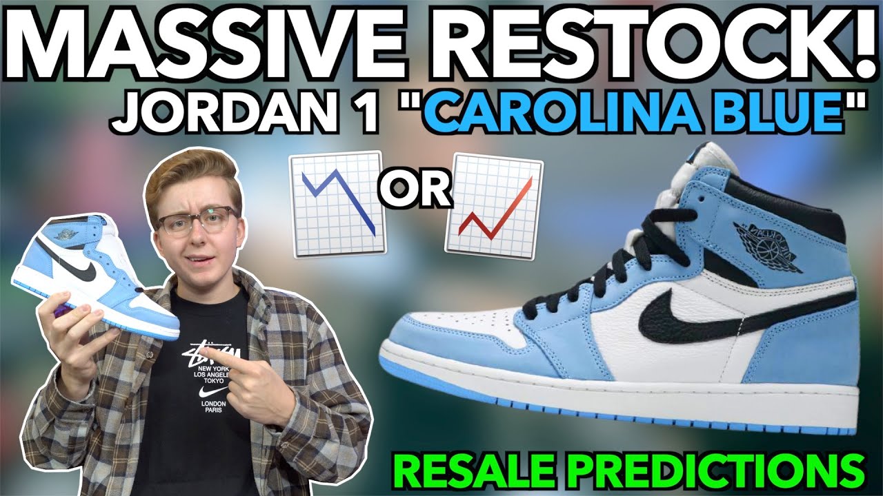 jordan 1 unc restock