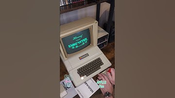 Playing Lancaster on Apple II Plus