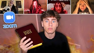 Reading BIBLE In SATANIC Zoom Class!