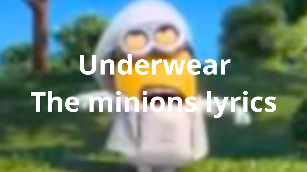 Stream Minions Song I SWEAR Underwear - Despicable me 2 OST by Barby  Sandy