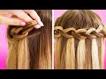 SIMPLE HAIR STYLE FOR EVERYDAY 👩🏻‍🦰 ✨ || Hair Braid, Bun, Curl &amp; Wave