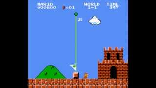 Super Mario Bros - 1-1 Speedrun (No Pipes) - User video