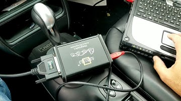 Porsche boxter key programming using Abrites AVDI