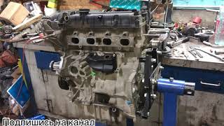 HXDA Ford Focus 1.6 кап.ремонт ДВС. Масложор Форд фокус