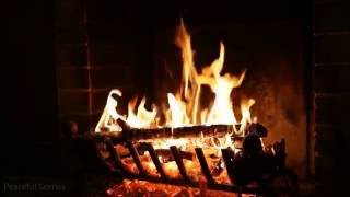 Relaxing virtual fireplace video - crackling fireplace loop - YouTube HD 1080P