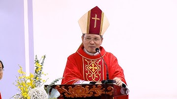 Giáo Xứ Nhân Hòa: Bài giảng Thánh Lễ ban Bí tích Thêm Sức - ĐGM Giuse Bùi Công Trác