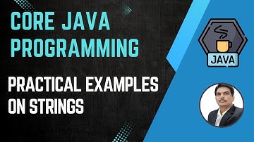 Session 9- Java Strings | String Immutability | String,StringBuilder, StringBuffer