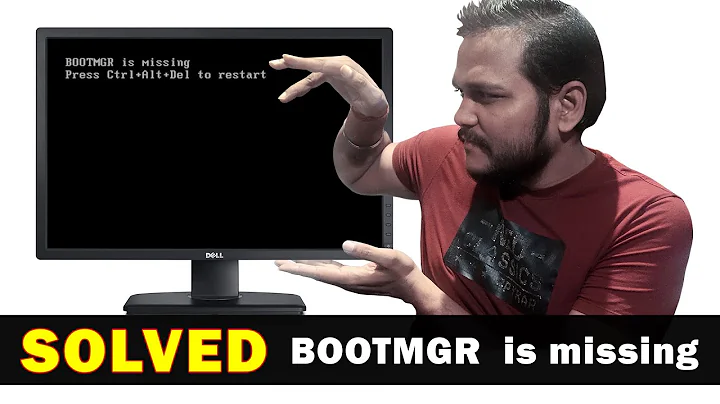 [Solved] BOOTMGR is missing Press Ctrl Alt Del to restart | Need Help Call: +919015367522