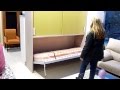 Cama Abatible Horizontal Con Armario Arriba