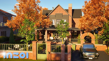 inZOI Autumn Family House | Speed Build